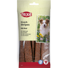 Gardums suniem : Trixie Stripes with beef, 10gab/100g