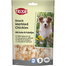 Gardums suņiem - Trixie Marbled Chickies with chicken & cod, 100 g