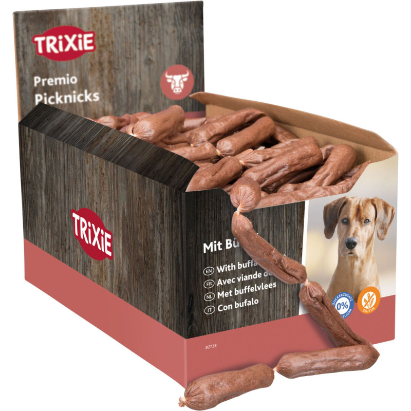 Gardums suņiem : Trixie Snack Picknicks Buffalo 8g*200gab