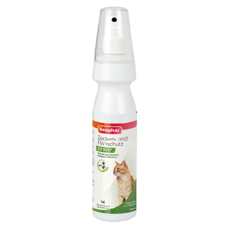 Aerosols pret parazītiem kaķiem : Beaphar Spot On Spray For Cats, 150ml 