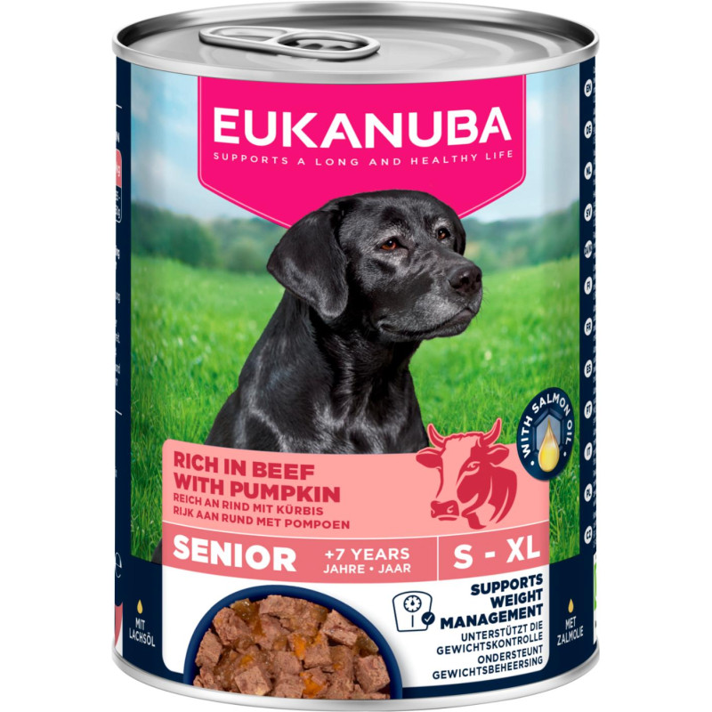 Konservi suņiem - Eukanuba CAN LC SR AB BEEF&PUMP 400G