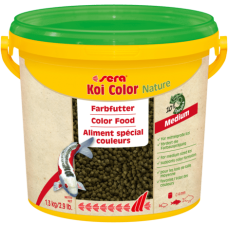 Barība dīķa zivīm : Sera KOI Color Medium, 3800ml (930g)