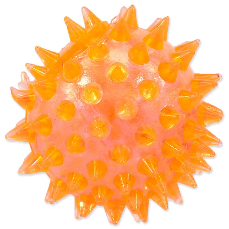 Rotaļlieta suņiem - Placek Toy Dog Fantasy ball whistling orange 5cm