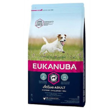 Sausa barība suņiem : Eukanuba Adult Small Breed Chicken 18 kg