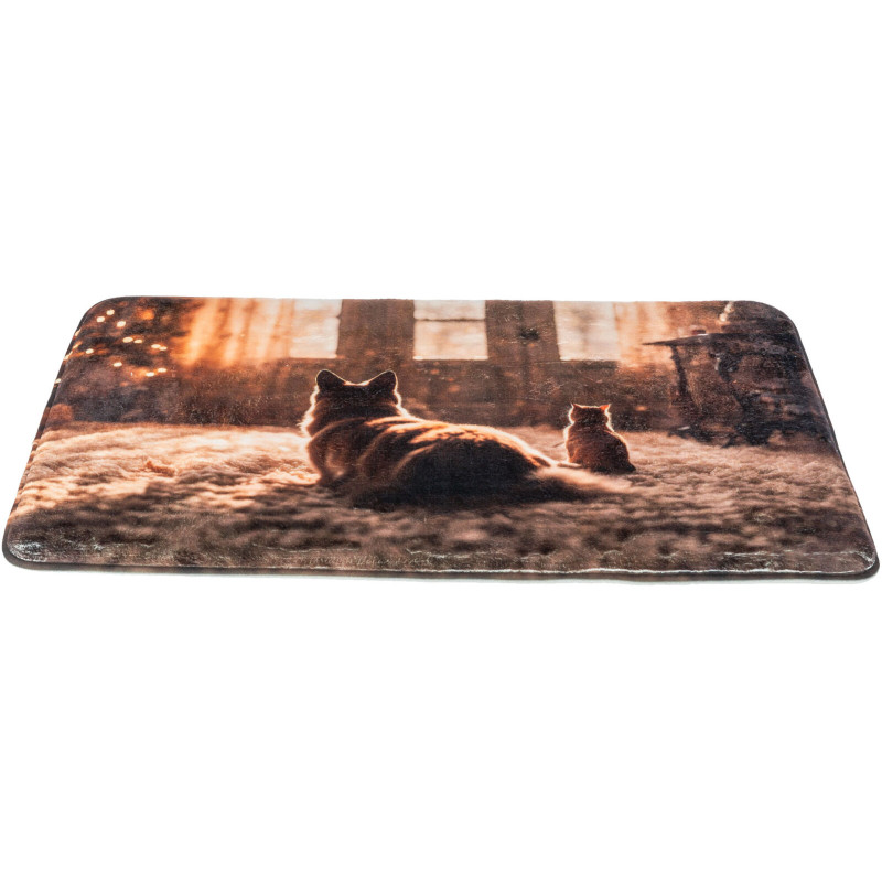 Guļvieta dzīvniekiem - Trixie Xmas lying mat, dog and cat, 50 × 40 cm