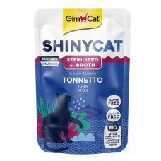 Konservēta barība kaķiem  - Gimborn SHINYCAT POUCH STERILIZED TUNA 70g