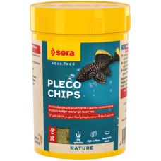 Barība plānu čipsu veidā samiem - Sera Pleco Chips 100 ml (36g)