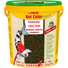 Barība dīķa zivīm : Sera KOI Color Large, 3800ml (930g)