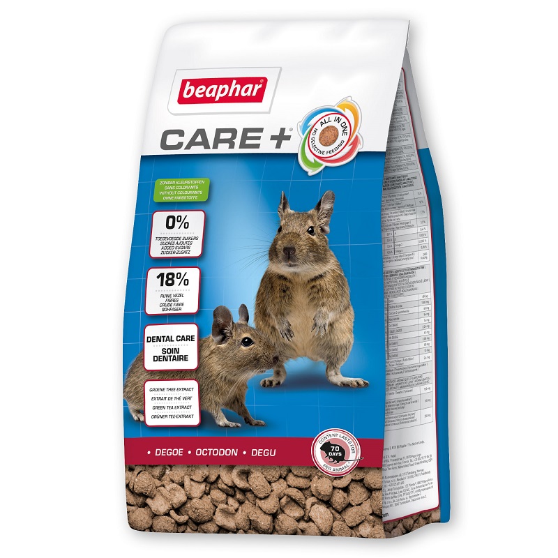 Pilnvērtīga barība degu - Beaphar CARE+DEGU, 700 g