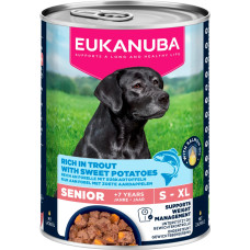 Konservi suņiem - Eukanuba CAN LC SR AB TRUT&SWPT 400G