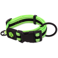Kakla siksna - Placek Active Dog Collar Fluffy M lime 2,5x33-48cm