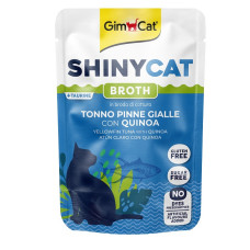 Konservēta barība kaķiem  - Gimborn SHINYCAT POUCH YELLOWFIN TUNA WITH QUINOA 70g